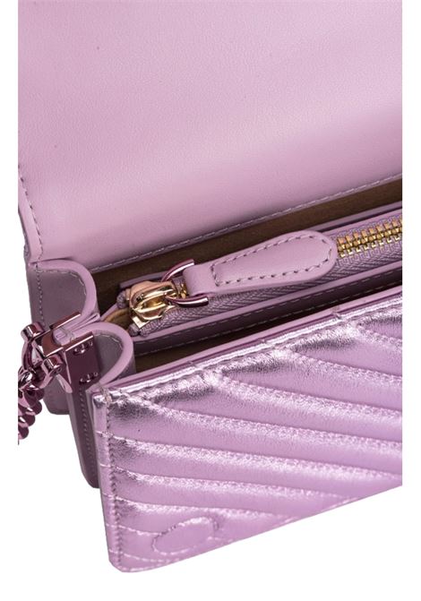 MINI LOVE BAG CLICK METAL CHEVRON PINKO | bags | 100067 A1JEWWGB